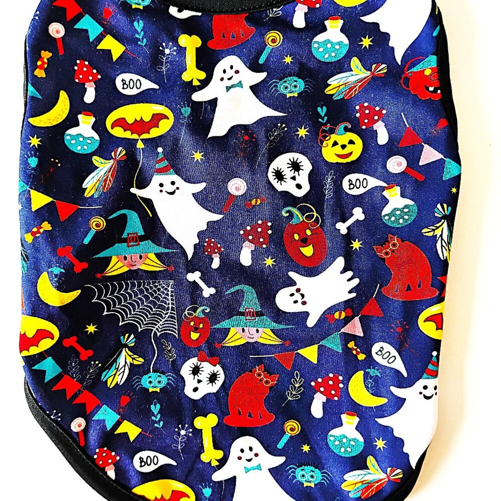 Dog Halloween Shirt, Boo Halloween Dog Outfit Size Small